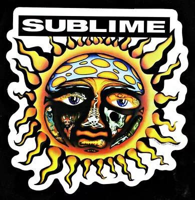 Sublime Sun Logo Sticker Decal Raggae Rock N Roll Ska Punk • $4.99