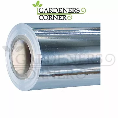 Hydroponics Silver Reflective Mylar Sheeting 1.2m X 50M For Indoor Growing • £42.50