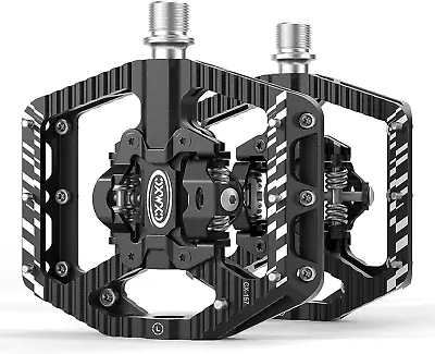 Mountain Bike Pedals - Dual-Sided Clip-In Pedal SPD Clipless Pedals - 3 Sealed B • $68.03