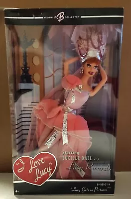Barbie I Love Lucy Episode 116 Lucy Gets In Pictures Doll 2006 Mattel NIB  • $24.99