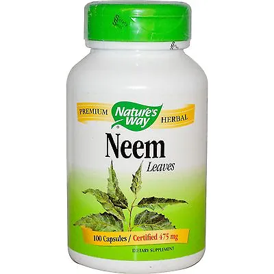 Neem Leaves 100 Capsules - Nature's Way • £17.99