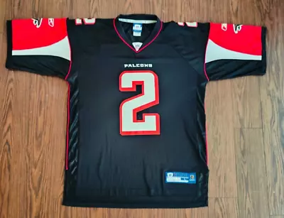 Atlanta Falcons NFL - Reebok Vintage On Field Matt Ryan Black Jersey - Mens L • $54.99