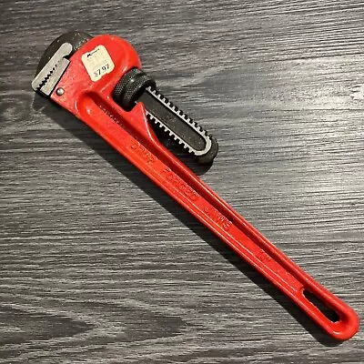 Vibtage K Mart 14  Heavy Duty Adjustable Pipe Wrench Plumbing Pipe - Taiwan • $18.97