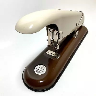 Faber Castell Heavy Duty Stapler FC-9 - Made In Sweden Brown Tan • $18.87