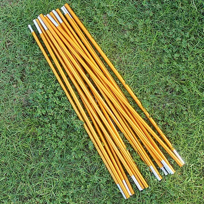 £12.20 • Buy 9/11/12 Section Camp Replacement Spare 7.9mm/8.5mm Tent Poles Bar Aluminum Alloy