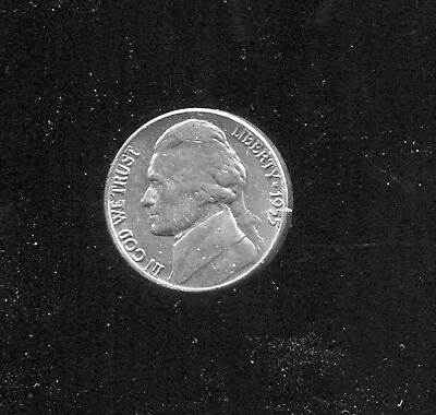 1955- P Jefferson Nickel  Ch Bu (v949) • $3.99