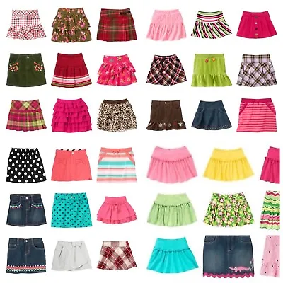 NWT Gymboree Kids Girl Skirt Skort Elastic Or Adjustable Waist • $9.99