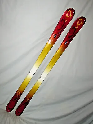 K2 Burnin' Luv T:Nine T9 Women's All Mountain Skis 146cm Bindings Not Included ~ • $95