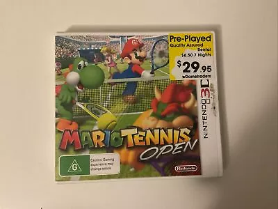 Mario Tennis Open 3ds • $30.30