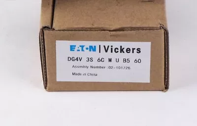 New Eaton Vickers DG4V-3S-6C-M-U-B5-60 Solenoid Valve • $742.22