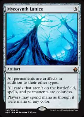 MTG - Mycosynth Lattice - Battlebond - Light Play - Foil • $34.62