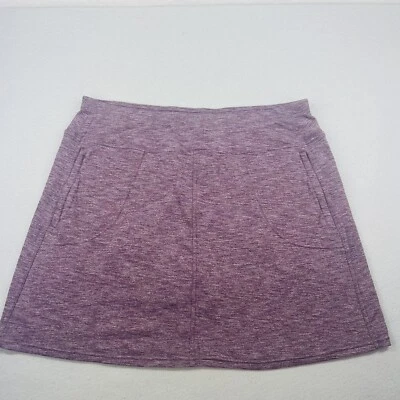 $10 • Buy Kuhl Mova Cargo Skort Womens Large Stretch Outdoor Athleisure Hiking Skirt Wine