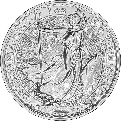 £31.79 • Buy 2020 1oz Silver BRITANNIA Coin UK Royal Mint Bullion In Coin Capsules