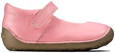 BNIB Clarks Toddler Girls Tiny Mist Pink Leather Shoes  • £9.99