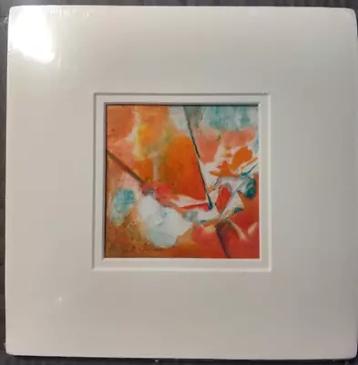 Minature Abstract Fine Art Painting By Pensacola Artist Turner Untitled • $22.99