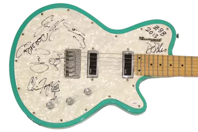 Zac Brown Band Full X7 Signed Autograph Electric Guitar - The Foundation JSA COA • $6999.95