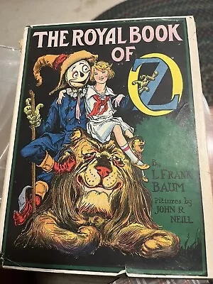  Royal Book Of Oz  Frank Baum John R Neill 1940’s Reilly & Lee With DUST JACKET! • $120