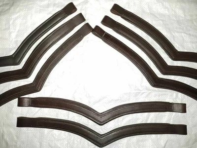 $139.99 • Buy New 20 X 1 Empty Channel Leather Bridle Brow-bands 6 MM All Size Free Shipping