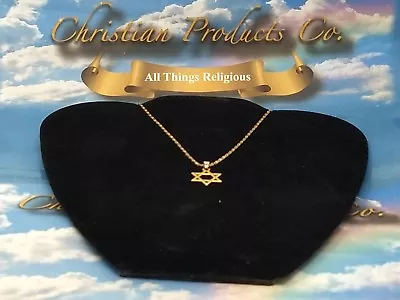 Men/Women Religious Fashion Gold Plated Star Of David Pendant • $10.99