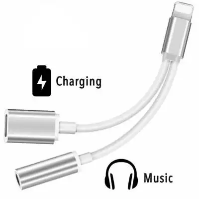 Lightning To 3.5mm Splitter Headphone Audio Adapter And Charge Cable For IPad... • $9.15