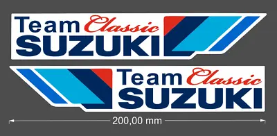 Team Classic Suzuki Decals / Stickers For Suzuki GSXR GSXRR Moto GP Vintage • $8.70