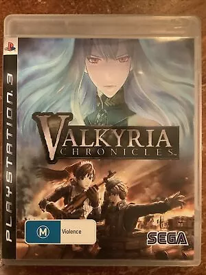 Valkyria Chronicles - Sony PS3 - With Manual - Like New Disc • $12