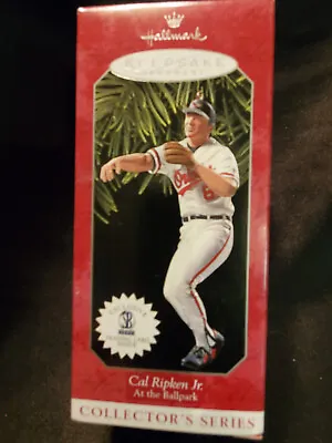 CAL RIPKEN JR - BALTIMORE ORIOLES - 1996 Baseball Hallmark Ornament MLB - NEW • $7.95