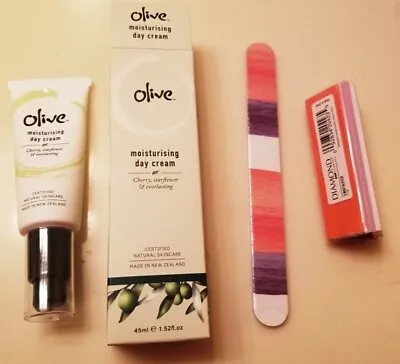 Olive Day Cream/nail Boards & Buffers~NEW!! • $7.49