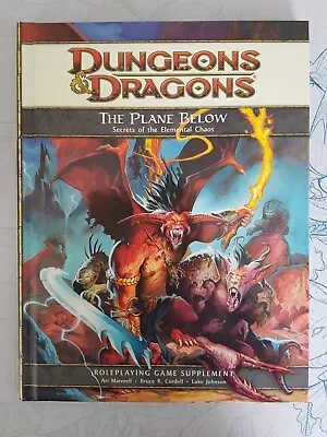 $85 • Buy Dungeons And Dragons - The Plane Below (D&D 4th Ed. 2009)