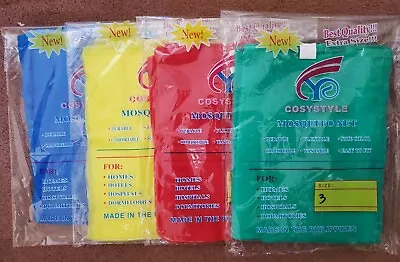 KULAMBO- Philippine Mosquito Net (Single SX)  Best Quality &  Extra Size • $14.99