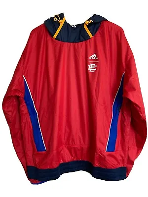 Adidas X Eric Emanuel McDonald's Hoodie Red Men's Size Small H16556 NWT • $58.95