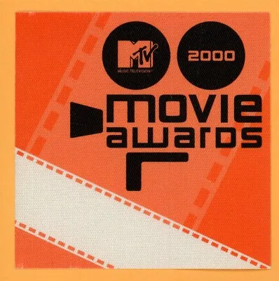 MTV Satin Music Tour Vintage Backstage Pass - VMA • $4.99