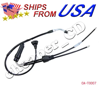 Throttle Cable Assembly For Yamaha PW50 PW 50 BW 50 Dirt Pit Bike All Years • $6.95