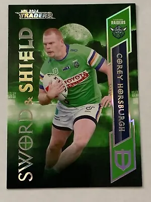 2024 NRL Traders-SWORD & SHIELD-Choose From Dropdown-Single Card-NM • $15