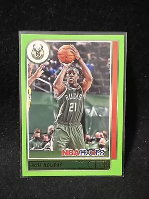 2021-22 Panini Hoops Neon Green #113 Jrue Holiday NBA Insert Card • $0.99
