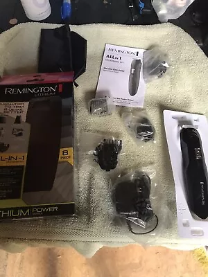 Remington All-in-One Grooming Kit Lithium Powered 8 Piece Set Men's Shaver • $15.99