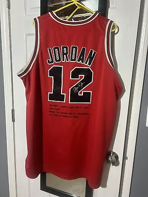 Vintage Michael Jordan 12 Chicago Bulls Mitchell Ness Hardwood Classic Jersey 56 • $250