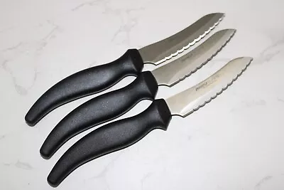 Miracle Blade 3 The Perfection Series Stainless Steel Steak Knife 4 In Set Of 3 • $22.95