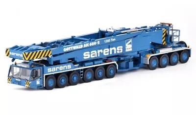 Gottwald AK 680-3 Mobile Crane - Sarens IMC 1:50 Scale Resin Model #20-1077 New • $739.95