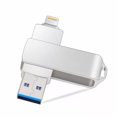 USB 3.0 Flash Drive Metal Thumb Drive Memory Stick External Storage For IPhone • £17.99