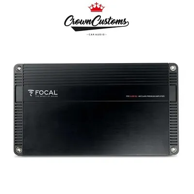 Focal 4 Channel Amplifier Fpx 4.800 800 Watts Max Power Premium Sound Quality • £419