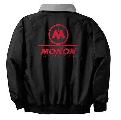 Monon Railroad Embroidered Jacket Front And Rear [56r] • $142.99