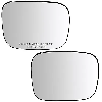 L+R Side Mirror Glass W/Plate Heated Fit For Volvo 2008-2016 XC70 XC90 Wholesale • $64.55