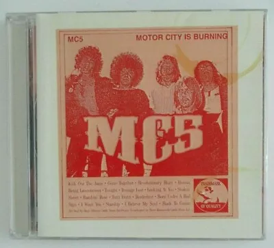 MC5   Motor City Is Burning   (2001)  Garage Rock CD   Live Compilation • $12.88