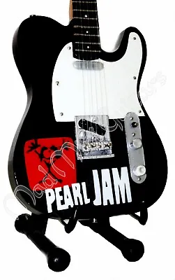 Miniature Guitar PEARL JAM With Free Stand • $26.91