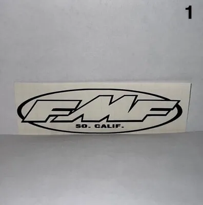 FMF Exhaust Vinyl Decal Sticker Car Motorcycle Dirt Bike Pit BIke ATV UTV • $3.99