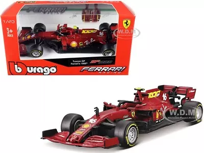 Ferrari Sf1000 #16 Leclerc F1 Tuscan Gp 2020 1/43 Diecast Bburago 36823 • $12.99