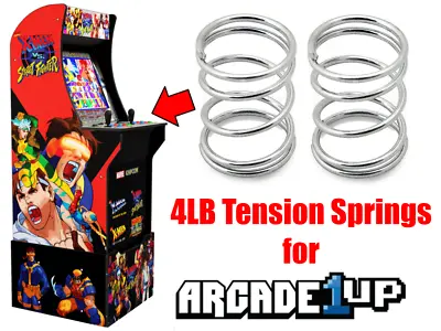 $7.95 • Buy Arcade1up X-Men Vs. Street Fighter - 4LB Tension Springs UPGRADE! (2pcs)