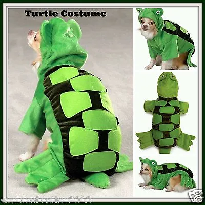$12.95 • Buy Zack & Zoey Turtle Costume For Dogs Size Large 