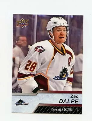 18/19 Upper Deck Ahl #33 Zac Dalpe Cleveland Monsters *62510 • $1